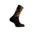 Chaussettes de Lurbel Distance Iti Five Noir/Jaune Amber