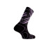 Chaussettes de Lurbel Distance Iti Cinq Noir/Lavande