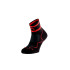 Chaussettes de Lurbel Desafio Spirit Four Noir/Rouge