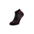 Chaussettes de Running Lurbel Tiwar Two Noir/Fuchsia