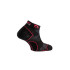 Chaussettes de Running Lurbel Tiwar Two Noir/Fuchsia