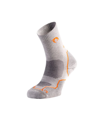 Chaussettes de Lurbel Terre Four Gris Glace/Orange