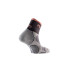 Chaussettes de Lurbel Desafio Four Gris Glace/Corail