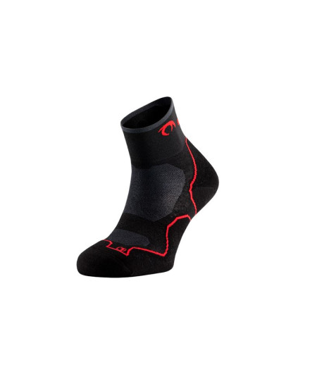 Chaussettes de Trail Lurbel Défi Trois Noir/Rouge