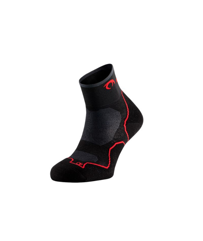 Chaussettes de Trail Lurbel Défi Trois Noir/Rouge