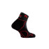 Chaussettes de Trail Lurbel Défi Trois Noir/Rouge