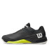 Chaussures Tennis Wilson Homme de Rush Rush Pro 4.0 Clay Noir/Blanc/Jaune
