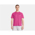 T-shirt Fitness Under Armour Homme par Tech Textured Pink