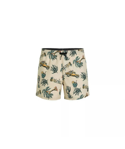 Maillot de bain O'Neill Mix & Match Cali Print 15'' Beige...