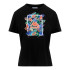 T-shirt Kappa Frienda Graphik Noir