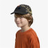 Casquette Trail Buff de Noru Black Enfant