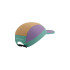 Casquette Running Buff de Compressport 5 Panel Light Eggshell Blue/Salmon /Lupine