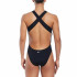 Maillot de bain Natation Nike Femme de Multi Logo Noir
