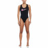 Maillot de bain Natation Nike Femme de Multi Logo Noir
