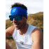 Ruban de peloRunning de Compressport On/Off Bleu éblouissant/Blanc