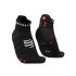 Chaussettes Running de Compressport Pro Racing v4.0 Ultralight Run Low Black