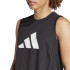 T-shirt Fitness adidas Femme from Essentials Tr-Es Logo Noir