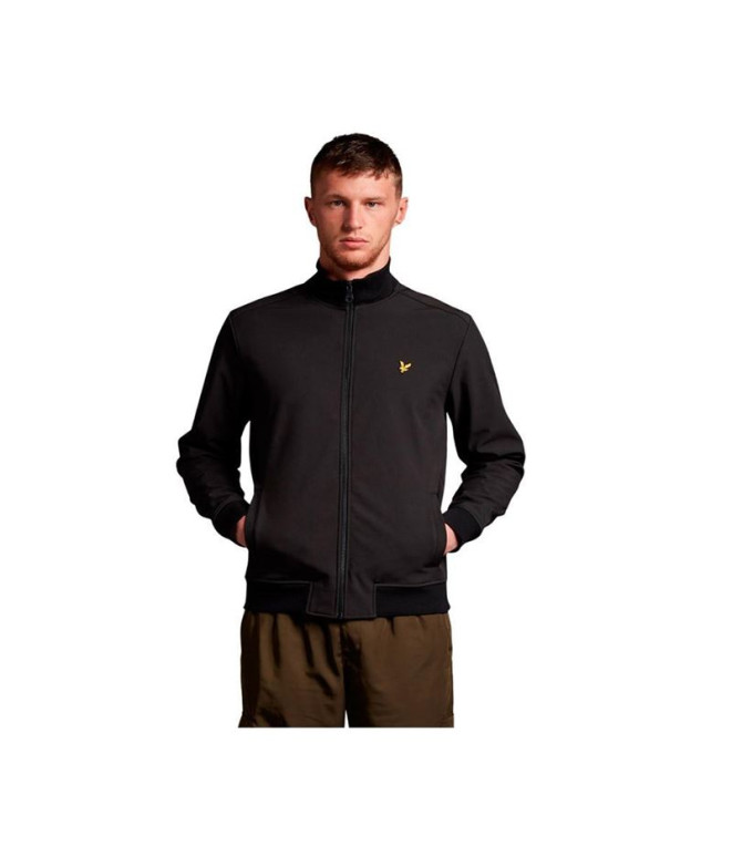 Veste Lyle & Scott Zip Through Funnel Neck...