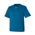 T-shirt Running Mizuno Homme De Athletics Mesh Blue
