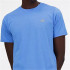 T-shirt New Balance Homme Sport Essentials Heathertech Blue