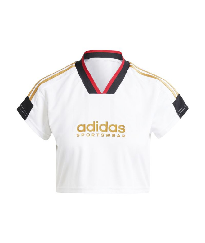 T-shirt adidas Femme Tiro Cut 3 Band Cropped...