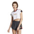 T-shirt adidas Femme Tiro Cut 3 Band Cropped White/Black