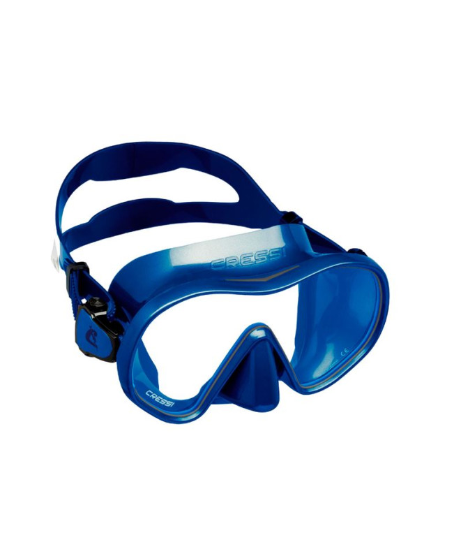 Masque Cressi F-Dual Transparent-Bleu