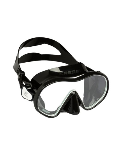 Masque Cressi F-Dual Noir-Blanc