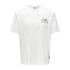 T-shirt Homme Only & Sons Onskylan Rlx Icon Cloud Dancer Blanc