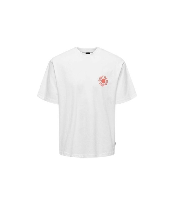T-shirt Homme Only & Sons Kasen Rlx Bright...
