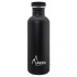 Bouteille Laken acier inoxydable Acier inoxydable Basic 1L Noir
