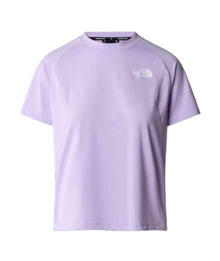 T-shirt Montagne The North Face Femme de Ma S/S Purple