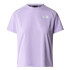 T-shirt Montagne The North Face Femme de Ma S/S Purple