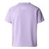 T-shirt Montagne The North Face Femme de Ma S/S Purple