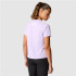 T-shirt Montagne The North Face Femme de Ma S/S Purple