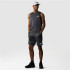 T-shirt Montagne The North Face Homme by Ma Tank Graphic Graphic Grey