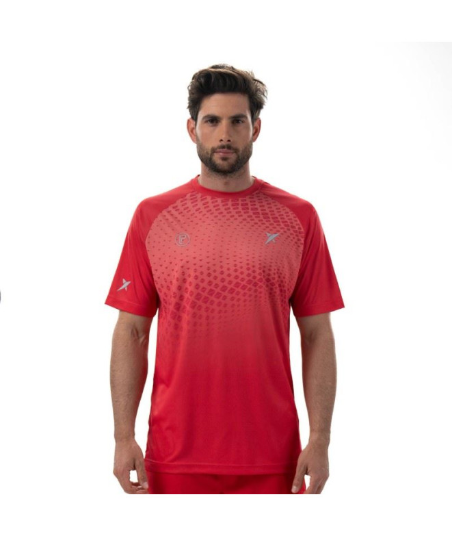 T-shirt Pádel Drop Shot de Benara Lime...