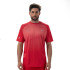 T-shirt Pádel Drop Shot de Benara Lime Red/White Homme