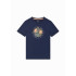 T-shirt Enfant Jack & Jones Jjsummer Smu Vibe Tee Ss Crew Neck Navy Blue