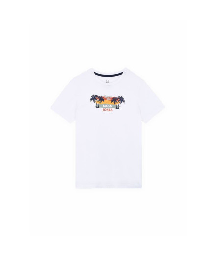 T-shirt Enfant Jack & Jones Jjsummer Smu Vibe Tee Ss Crew...