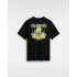 T-shirt Vans Down Time Black Homme