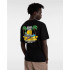 T-shirt Vans Down Time Black Homme