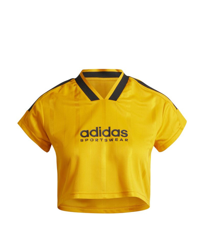 T-shirt adidas Femme Tiro Cut 3 Band Cropped...