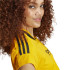 T-shirt adidas Femme Tiro Cut 3 Band Cropped Orange