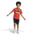 Ensemble adidas Set Enfant Little Essentials Logo et Short Rouge