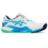 Chaussures Tennis Gel Homme by ASICS -Resolution 9 Clay White