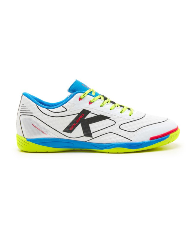 Chaussures de Football sala Kelme Goleiro blanc...