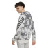 Veste adidas Homme Future Icons 3-Stripes Aop Full-Zip Hoodie Grey