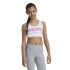T-shirt adidas Haut Fille Essentials Logo linéaire en coton blanc