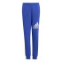 Pantalons adidas Enfant Essentials Big Logo Cotton Regular Fit Bleu